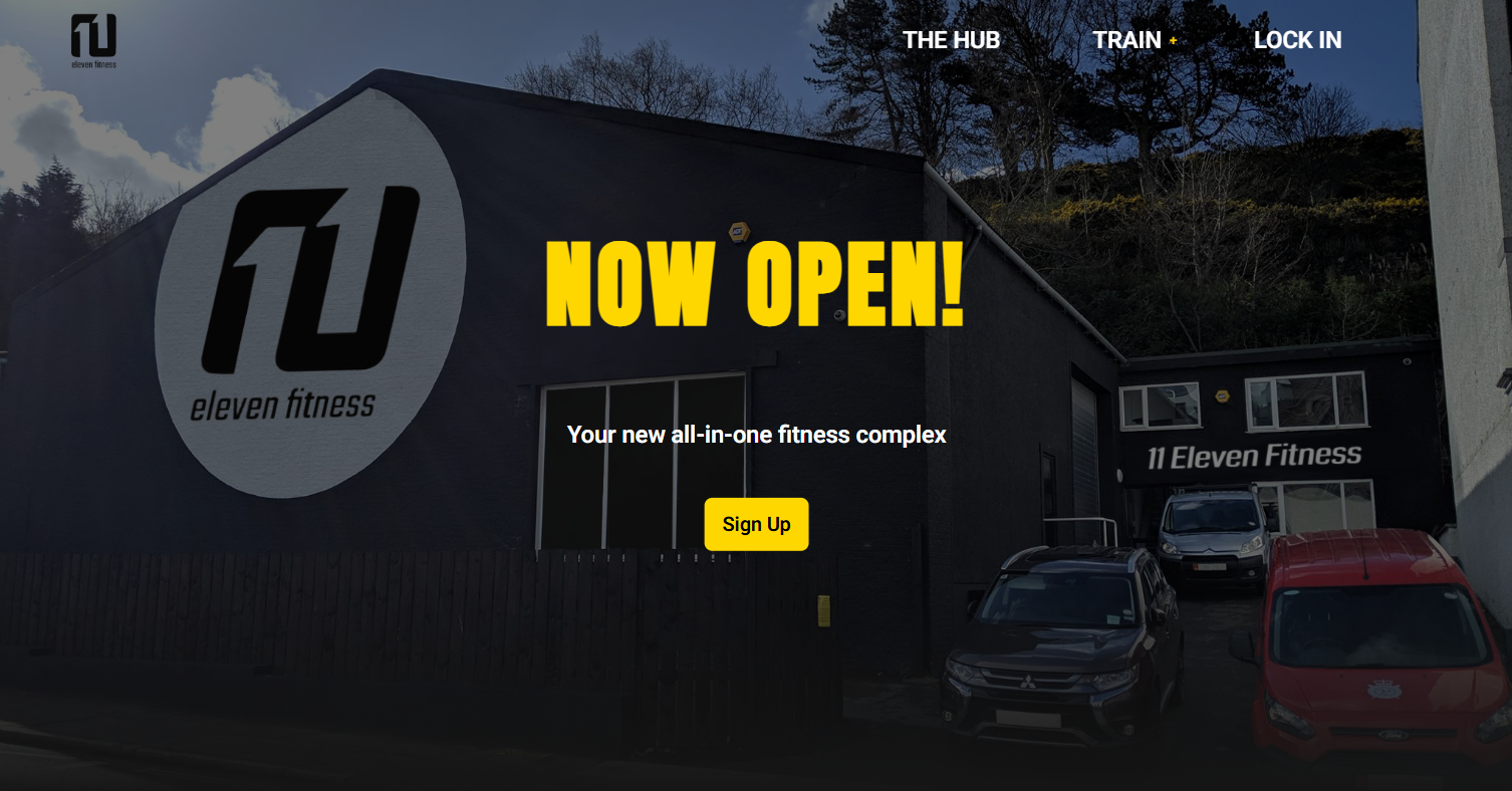 11 Eleven Fitness Website